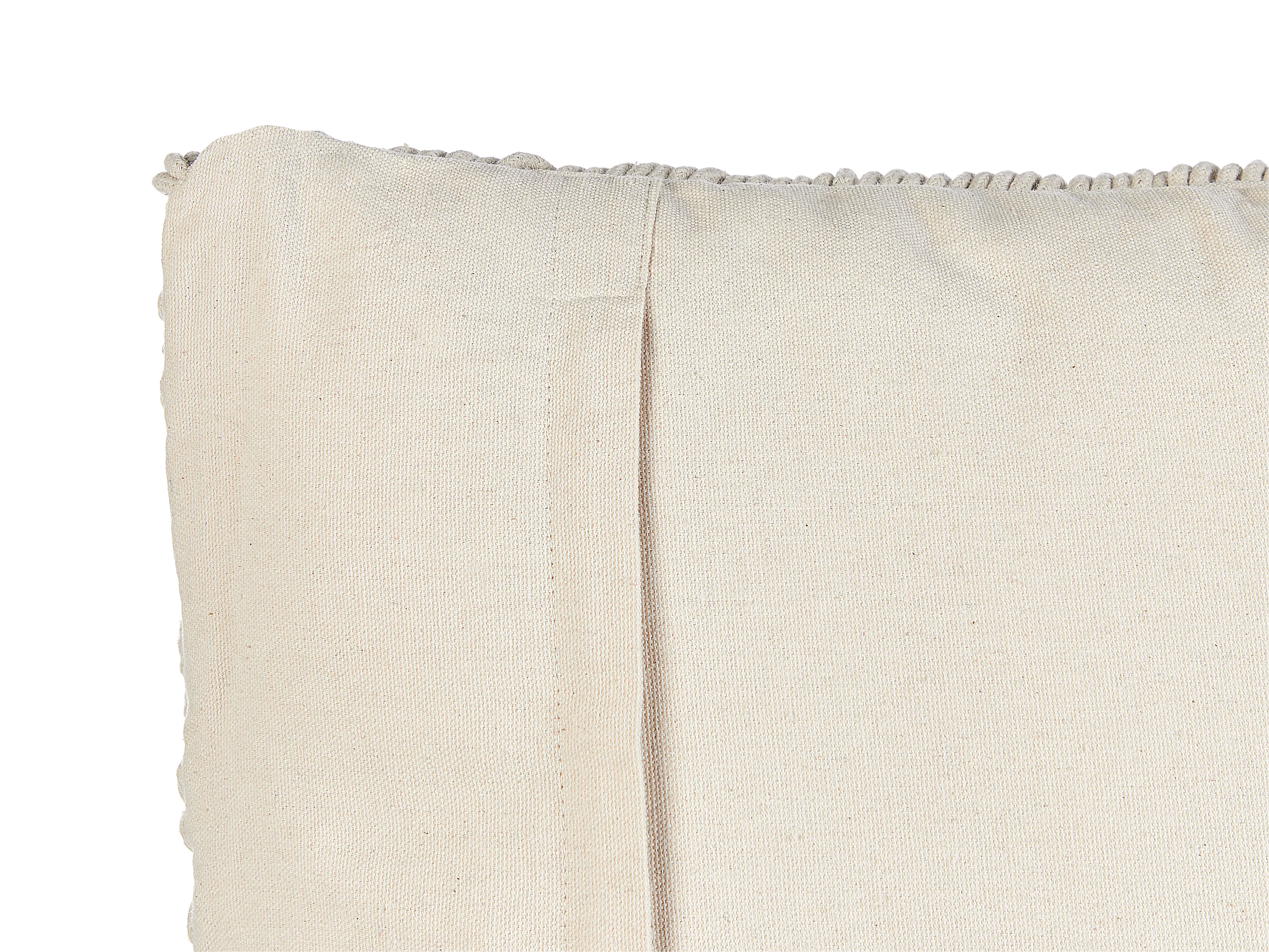 Set van 2 sierkussens PATTAN Katoen 45 x 45 cm Beige geometrisch patroon