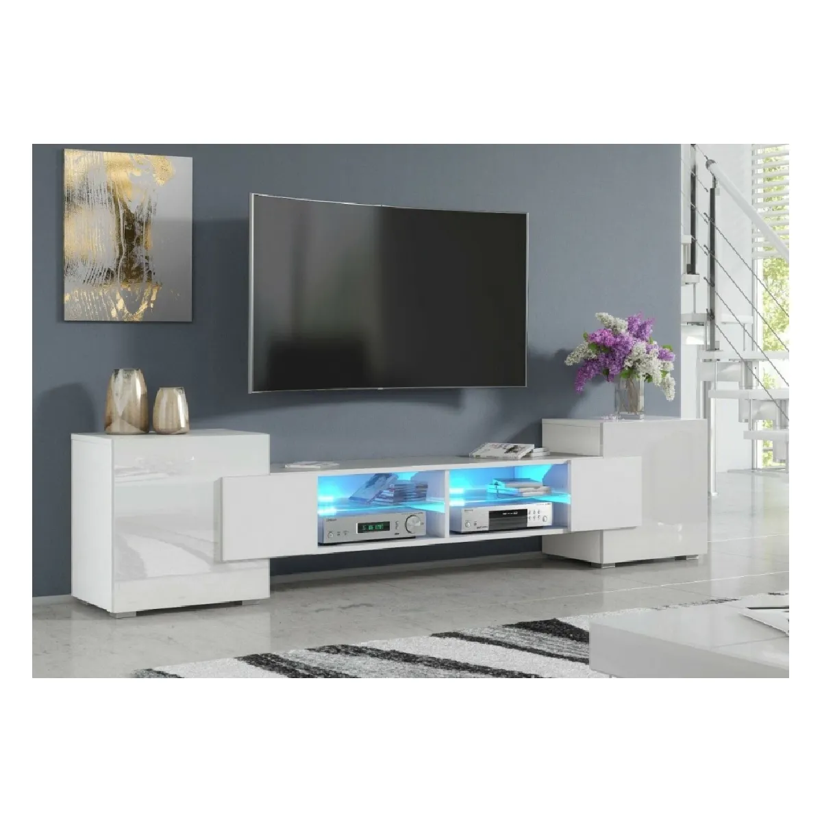 DUSINE MEUBLE TV PABLO avec LED