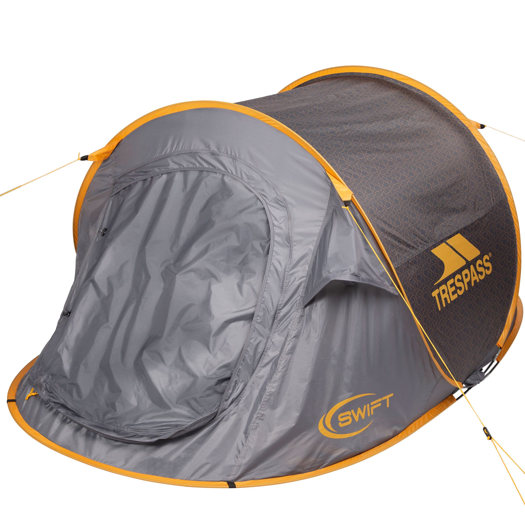 Tenda instantânea Trespass Swift para 2 pessoas com estampa.