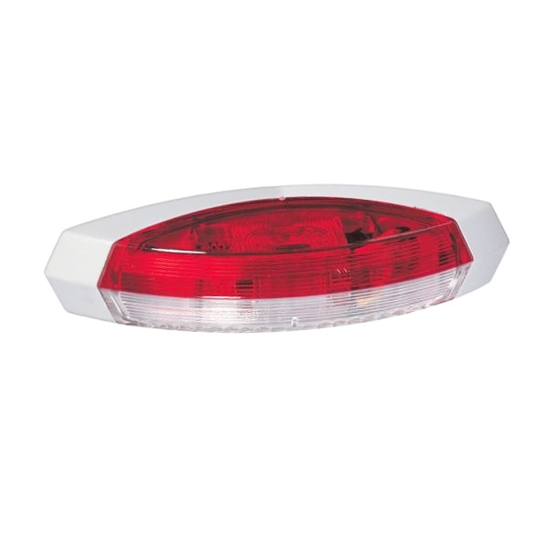 Feu gabarit latéral gauche HELLA bicolore 122X40x28mm
