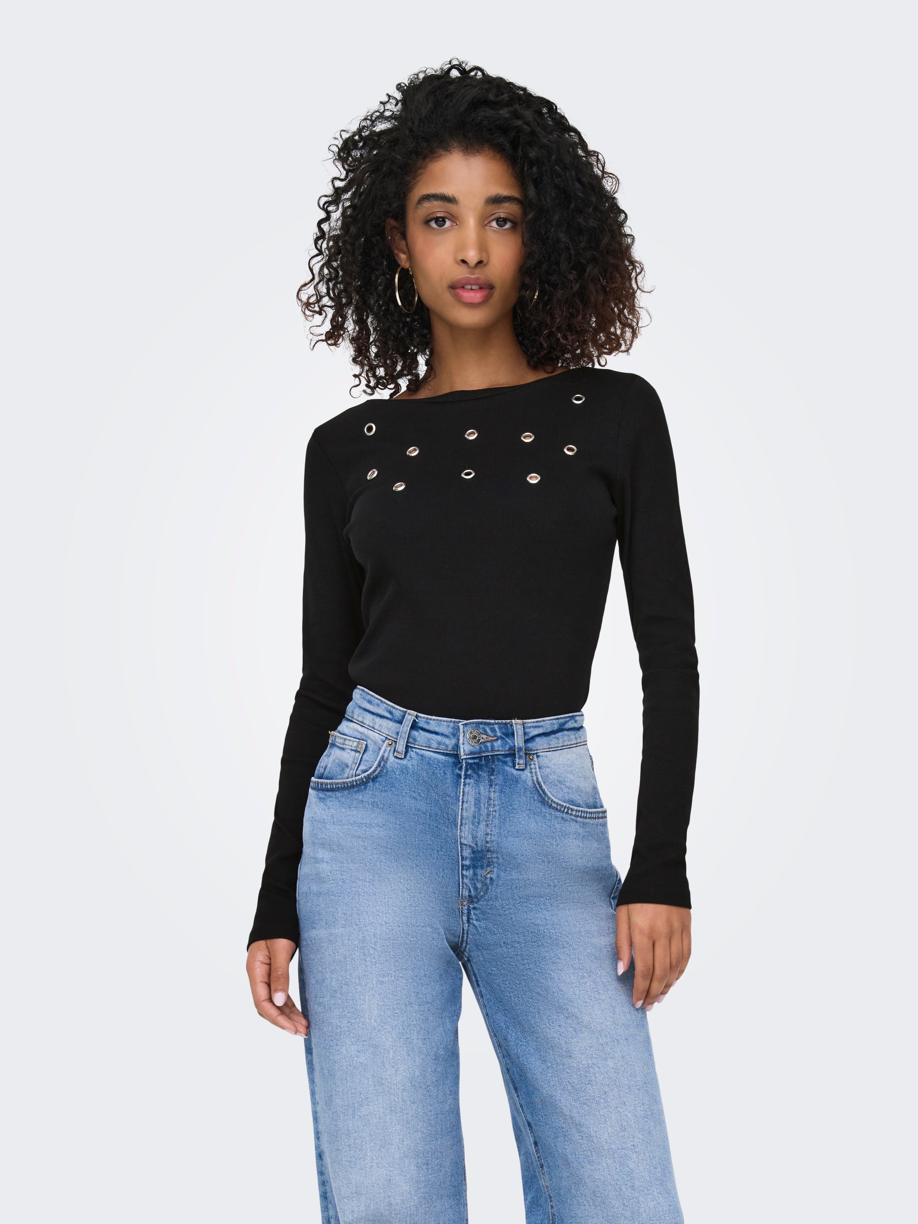 ONLVIDYA Top Black