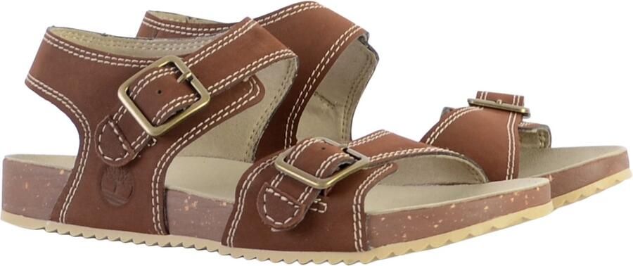 Timberland Castle Island Blackstrap: platte sandalen met riempje voor kinderen
