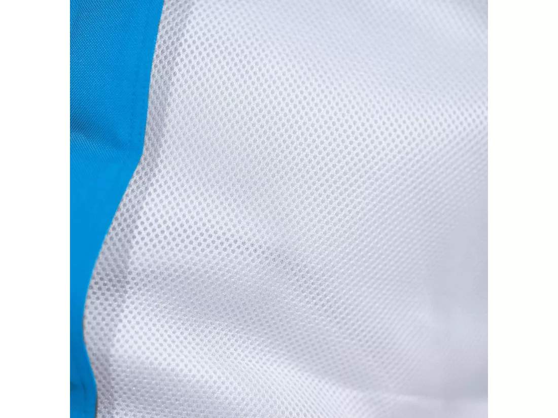 Pouf piscine en Polyester 170x90 cm Bleu pétrole