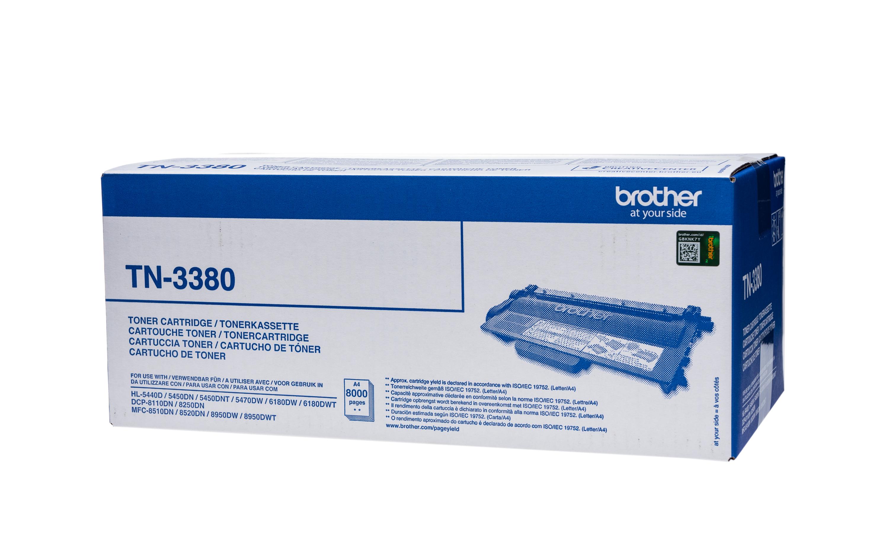 Toner TN-3380 Black<br>Toner, black
