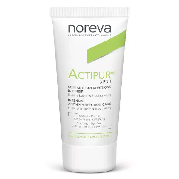 Noreva Actipur 3 em 1 Tratamento Intensivo Anti-Acne 30ml