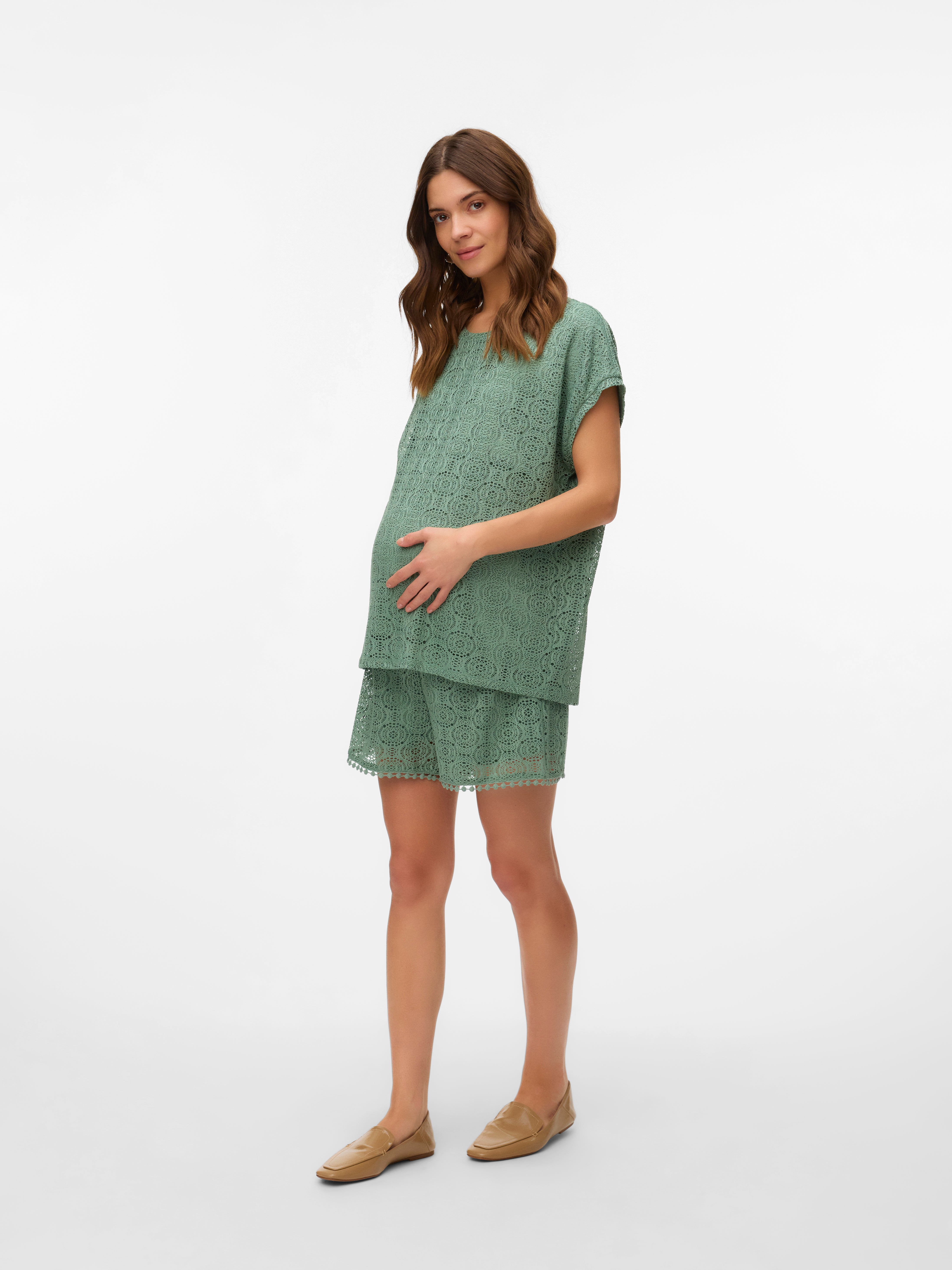 Regular fit O-hals Top