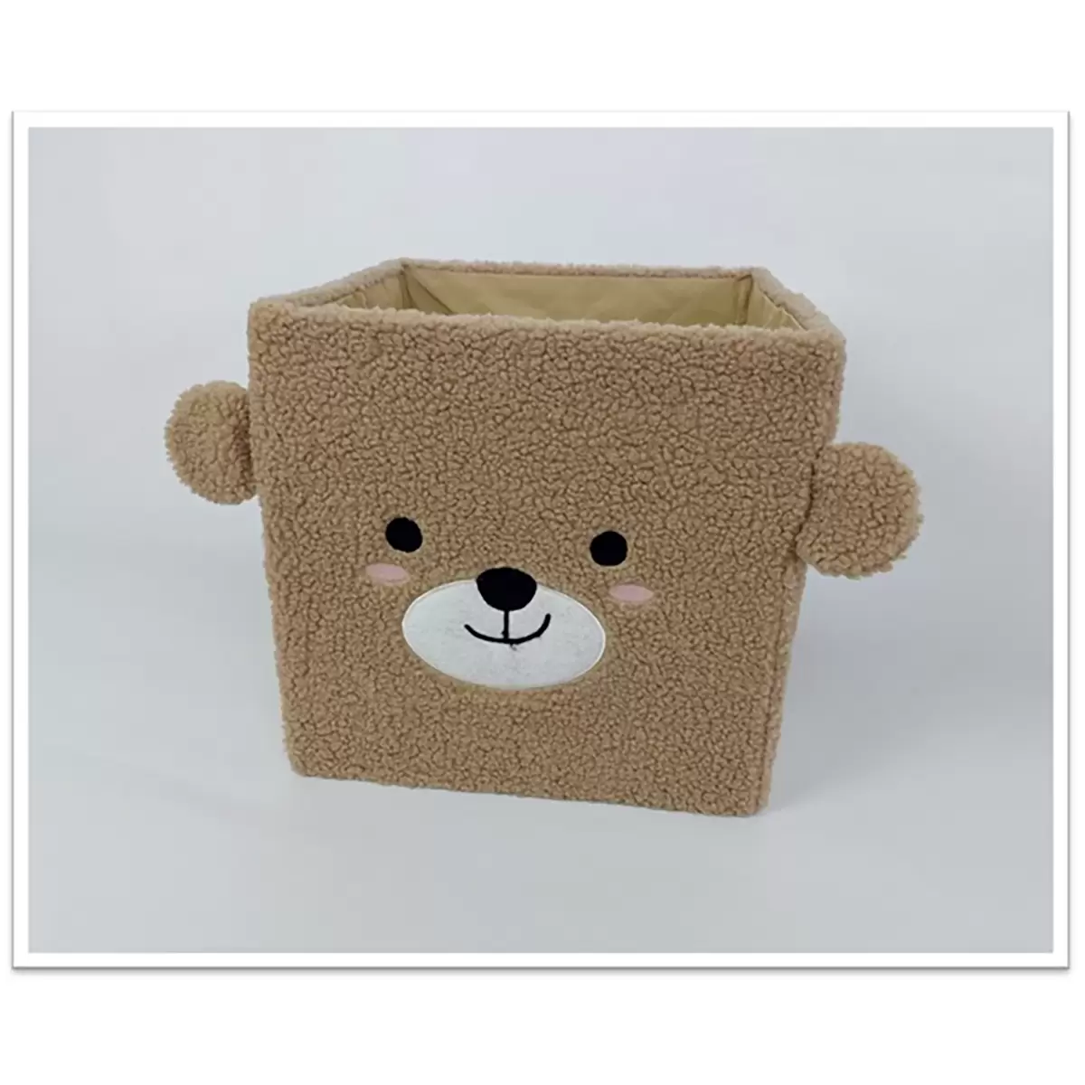 Kids Wäschekorb Teddy Beige