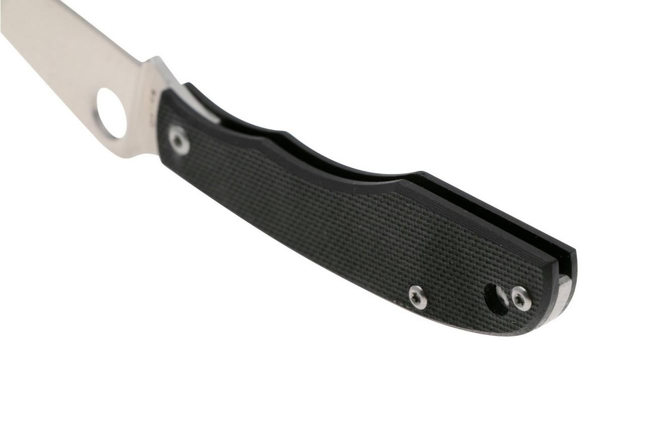 Spyderco Grasshopper Black G10 C138GBKP sleutelhangerzakmes