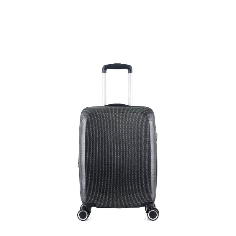 Valise cabine rigide 378 Extensible 55 cm Noir