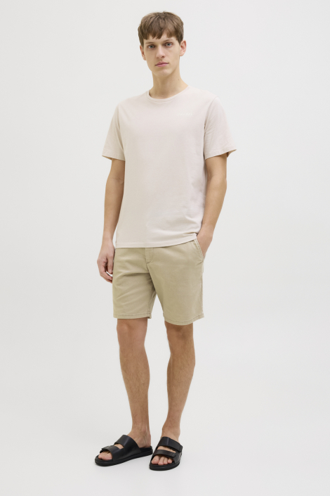 JJ Rebel beige heren korte broek