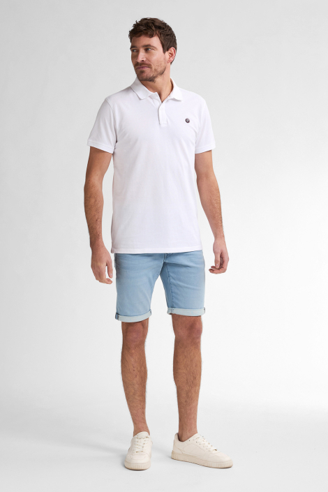 Petrol Industries witte heren polo