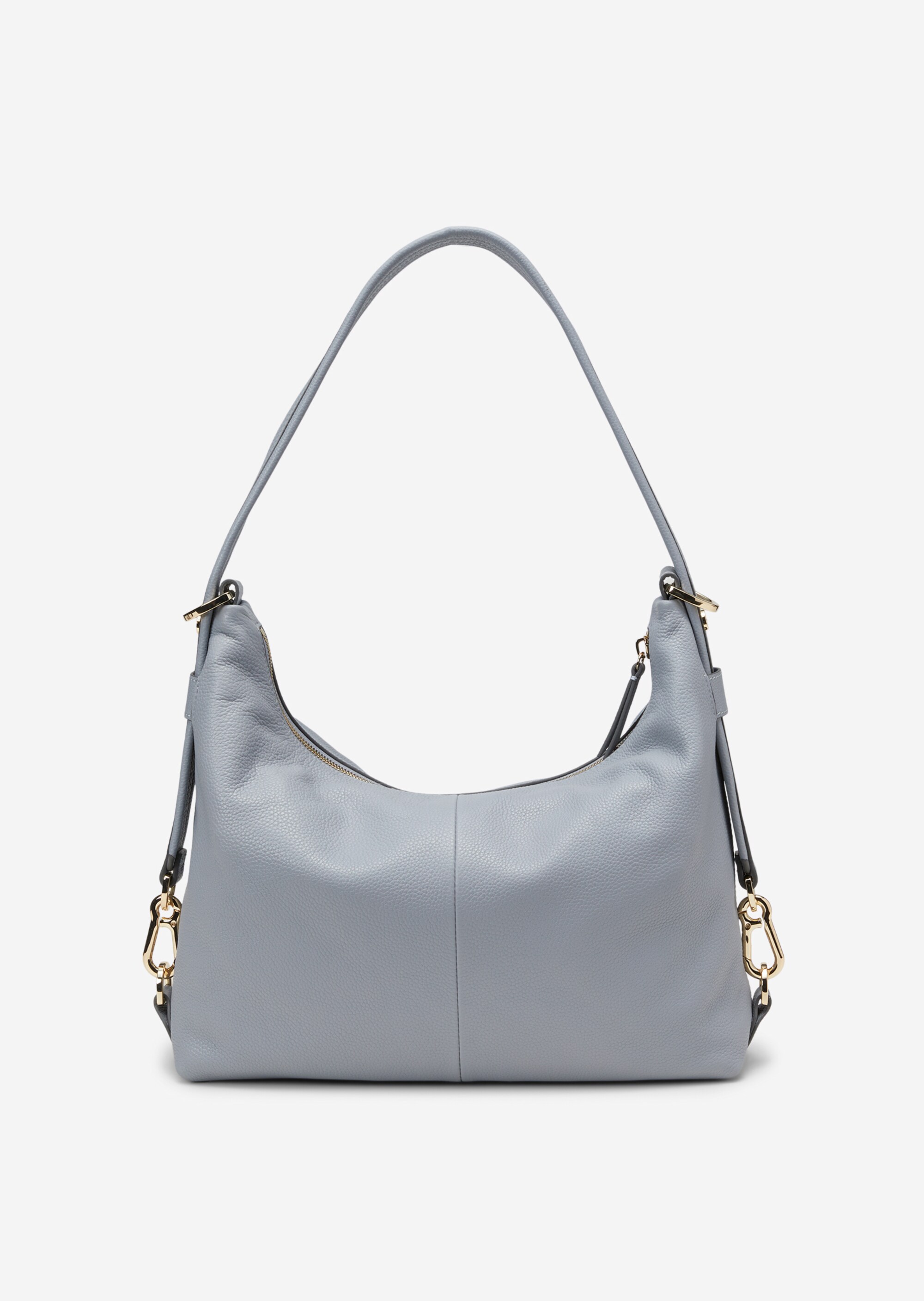 Hobo Bag small aus edlem Rindleder mit Struktur