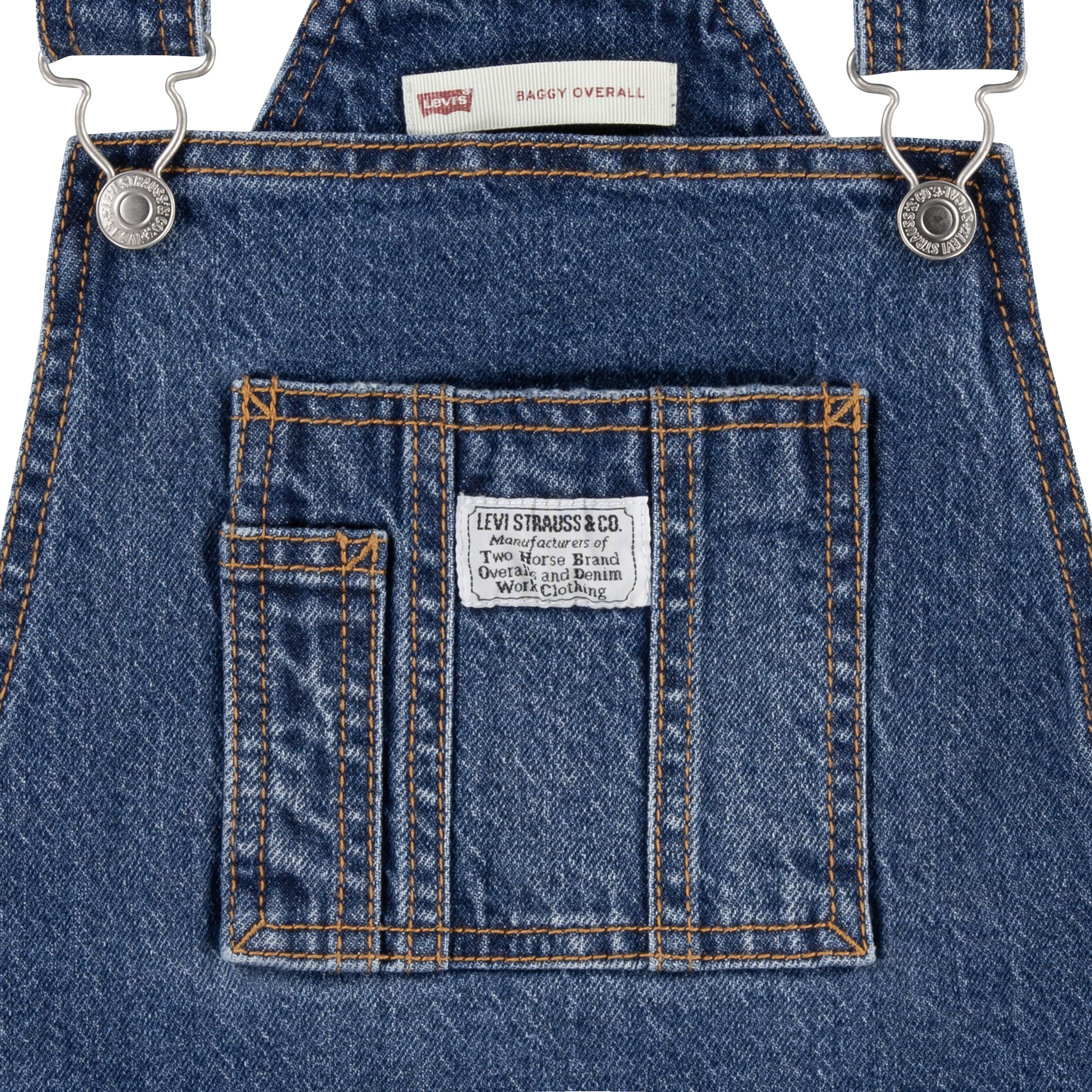 Levi's® Kids Jeanslatzhose »LVG BAGGY OVERALL«, for GIRLS