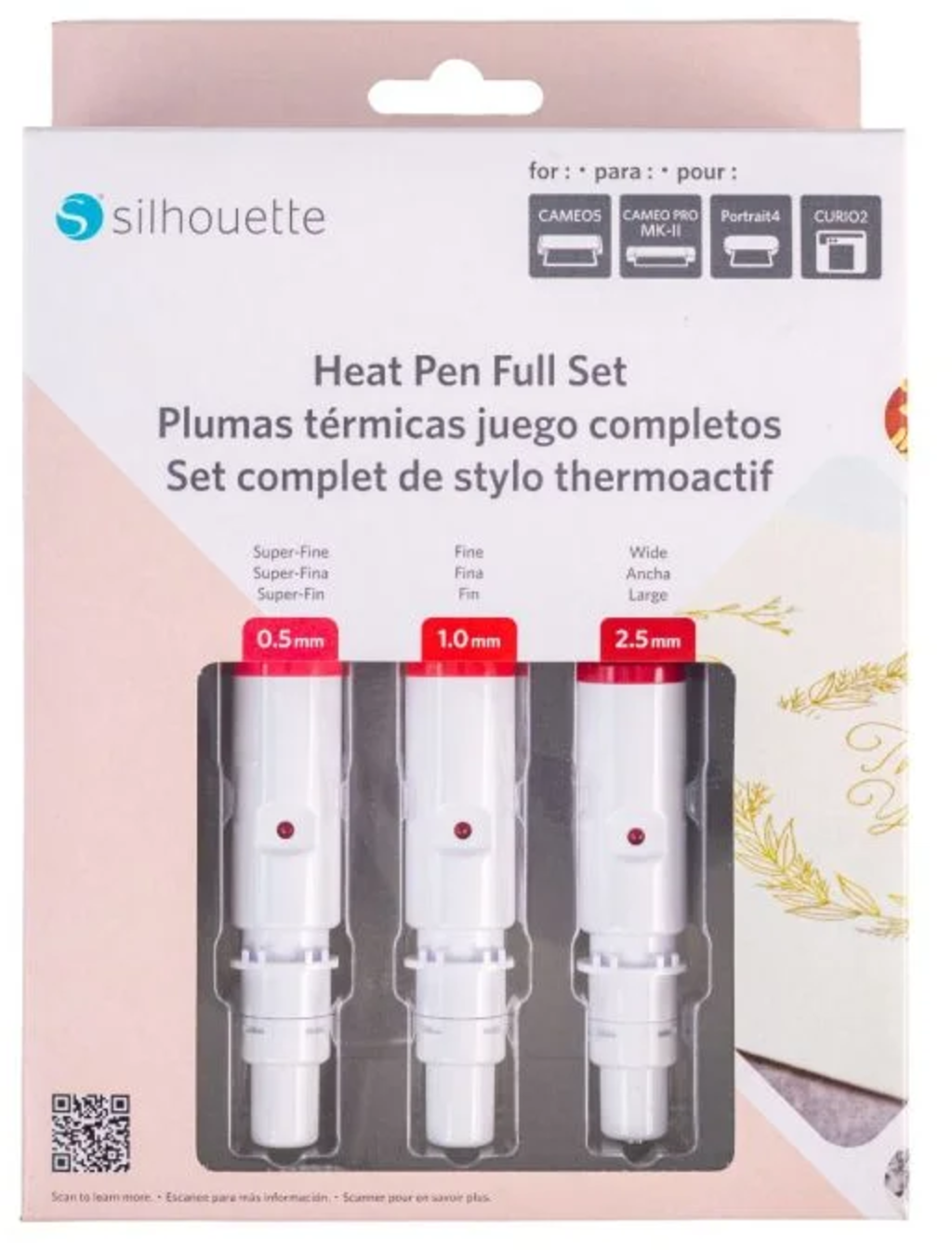 Silhouette  Heat Pen Set    Hitzestifte für kreative Freiheit mit Hitzefolien