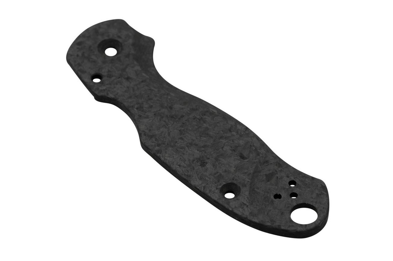 Flytanium Spyderco Para 3 Scales, Lotus Shredded Carbonfiber