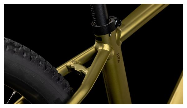 VTT Électrique Semi-Rigide Cube Reaction Hybrid Performance 625 Shimano Cues 9V 625 Wh 29'' Or Lime 2025