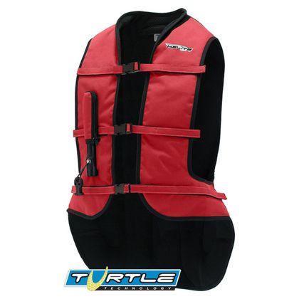 Airbag moto Helite TURTLE COLOR - Rouge