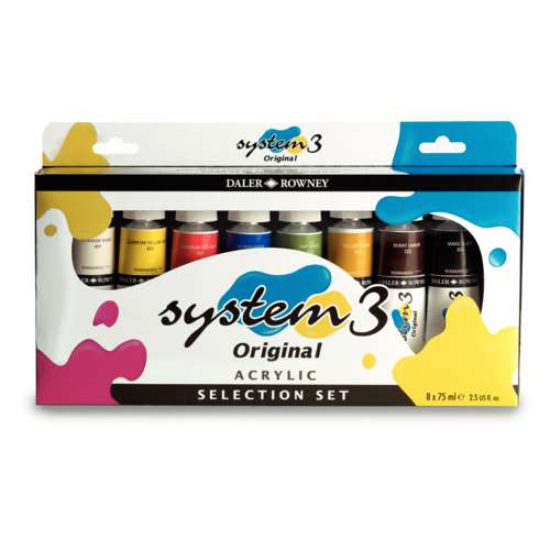 DALER-ROWNEY System3 Acrylfarben Starter- Set