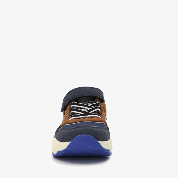 Blue Box jongens sneakers blauw/bruin