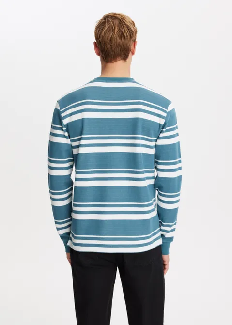 T-shirt met strepen assorti (ASSOR)