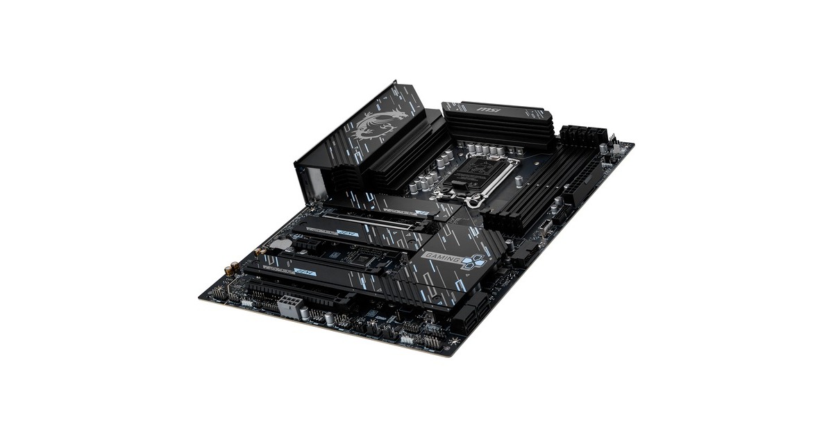 MSIZ890 GAMING PLUS WIFI socket 1851 moederbord  (Zwart, RAID, 5Gb-LAN, WLAN, BT, Sound, ATX)