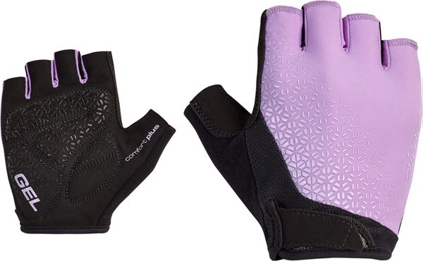 CADJA Damen-Kurzfingerhandschuhe  sweet lilac  M=8