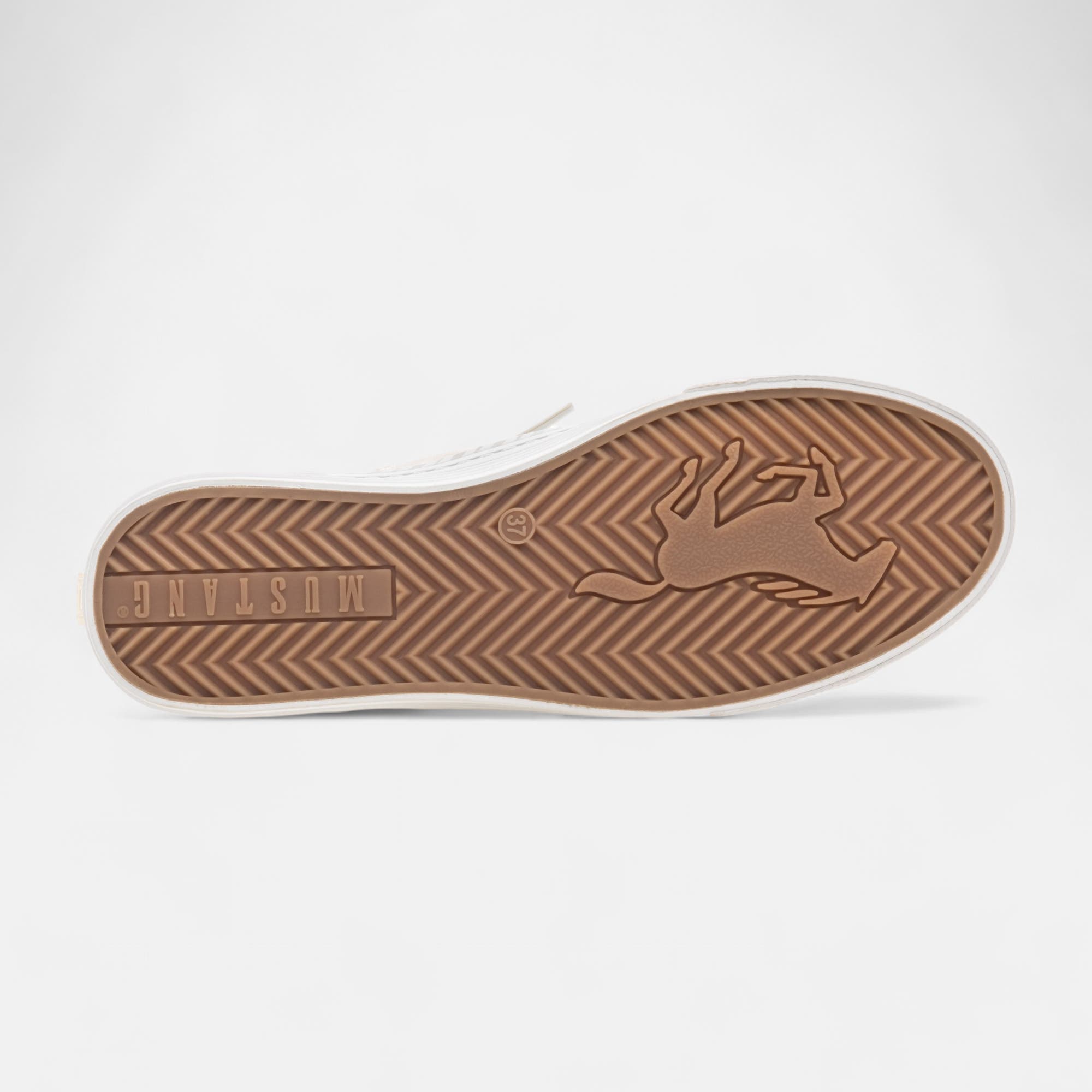 Baskets en toile Femme beige