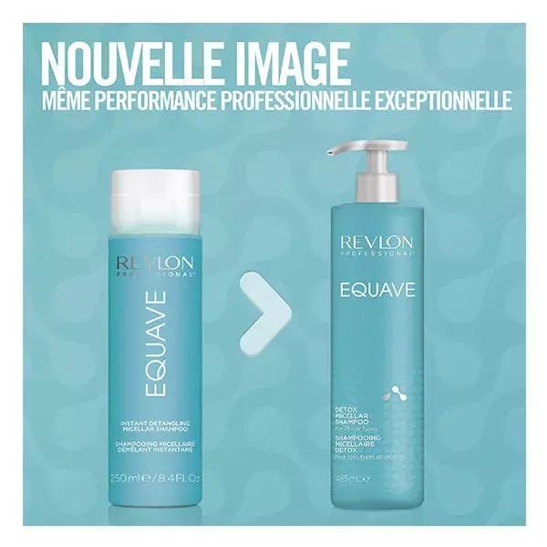 Revlon Professional Equave™Shampoing Micellaire Détox Tout Type de Cheveux 100ml