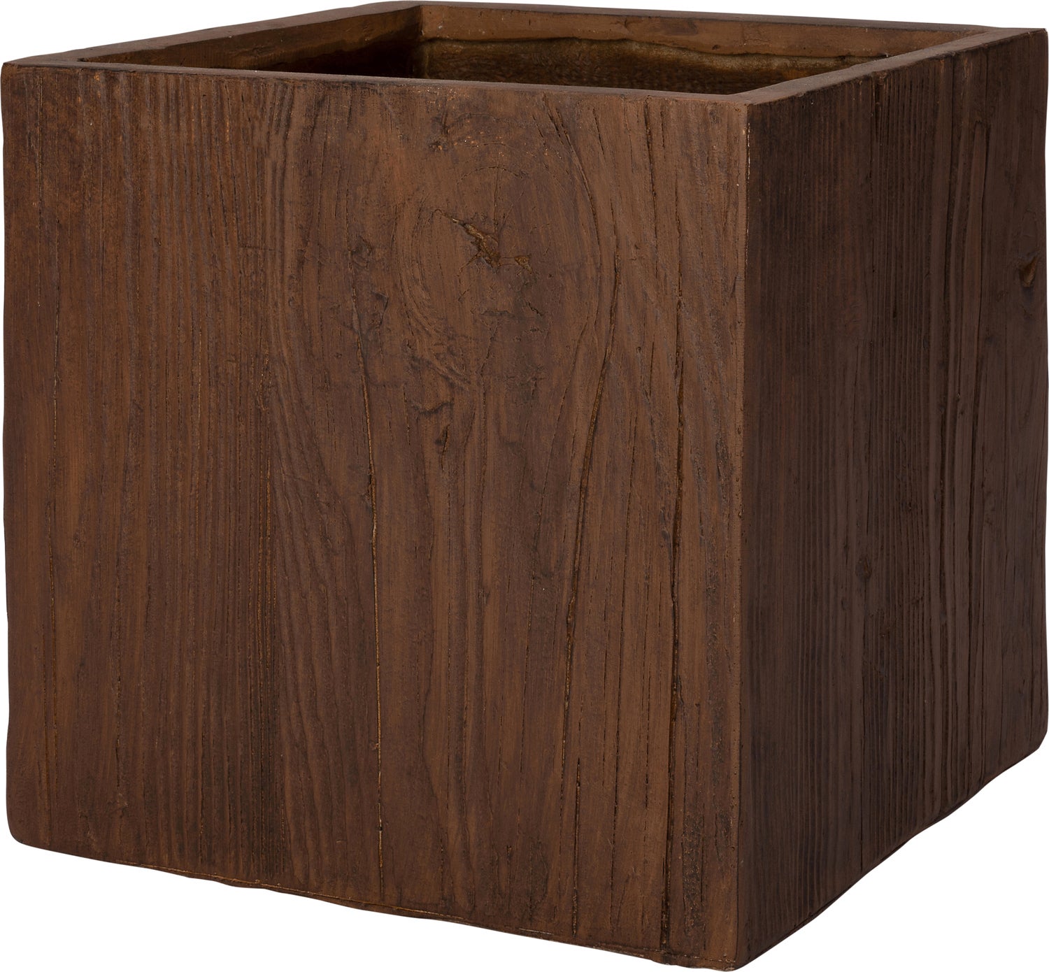 Intratuin bloempot Lisse bruin 24 x 24 x 23 cm