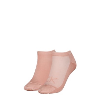 Chaussettes femme 2P Mesh ROUGE CALVIN KLEIN