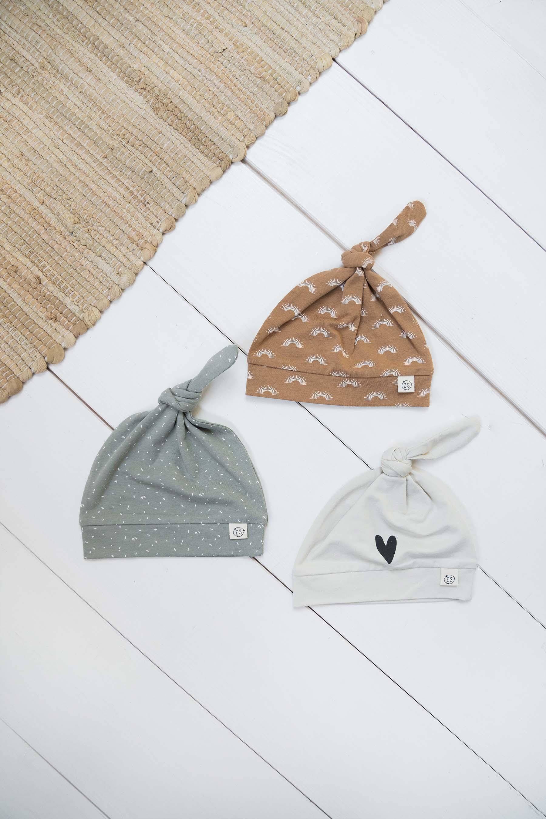 Zusss babymuts spetters saliegroen