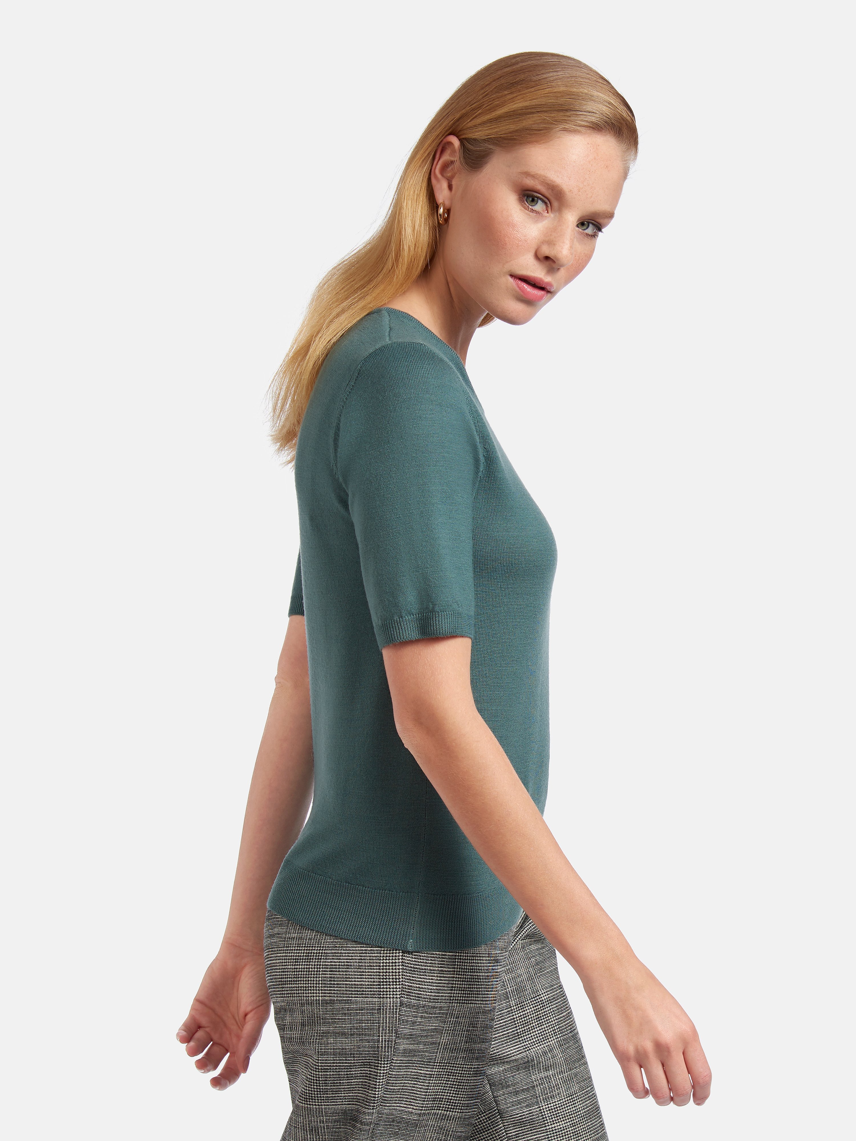 Twinset aus 100% Schurwolle-Merino fein