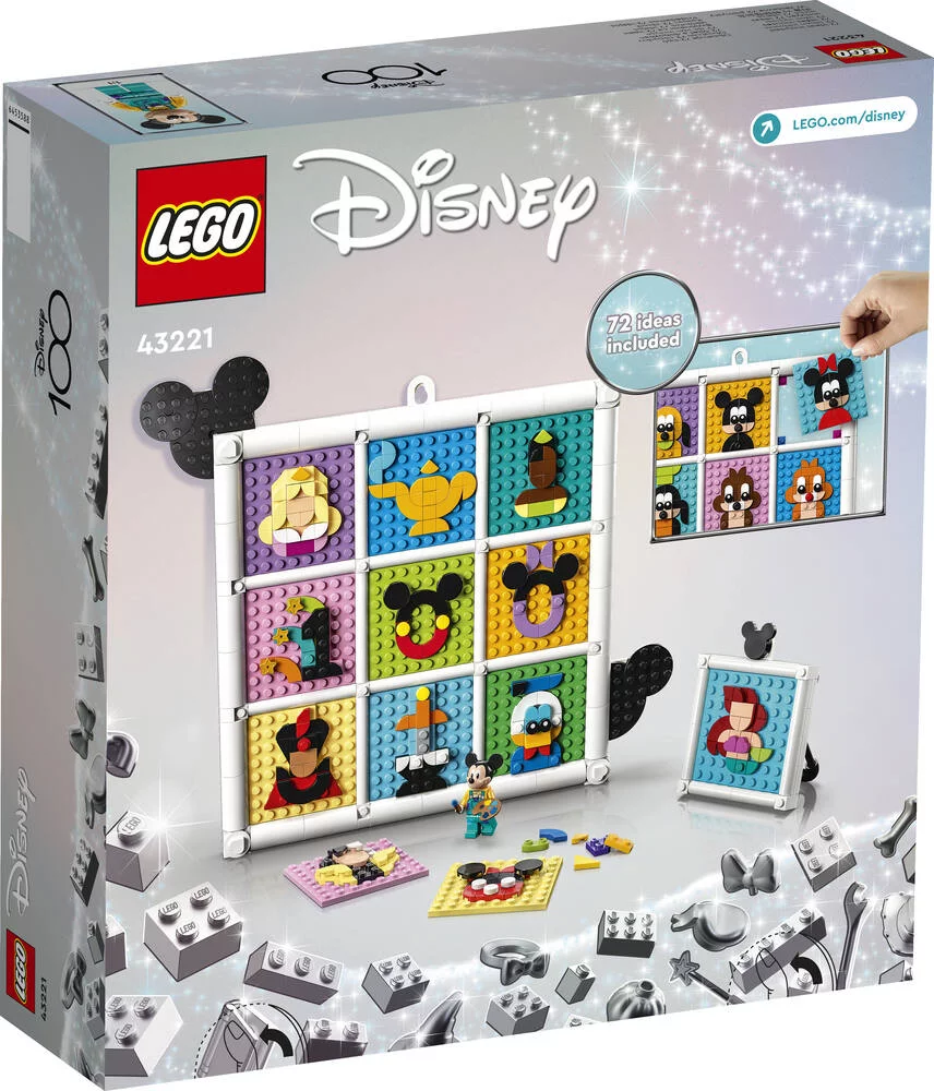 LEGO®DISNEY ™CLASSIC 43221 - 100 ANS D'ICONES DISNEY