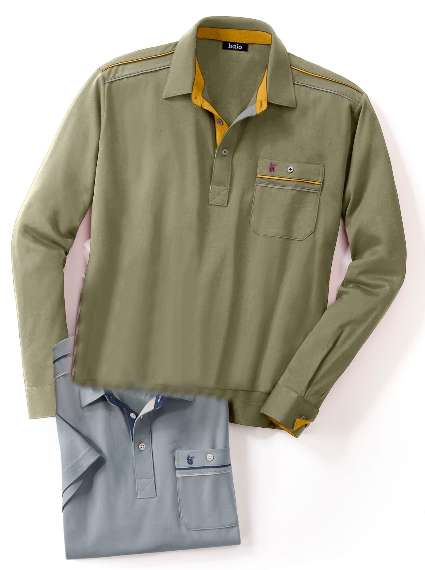 Classic Poloshirt »Langarm-Poloshirt«, 1 Stk.