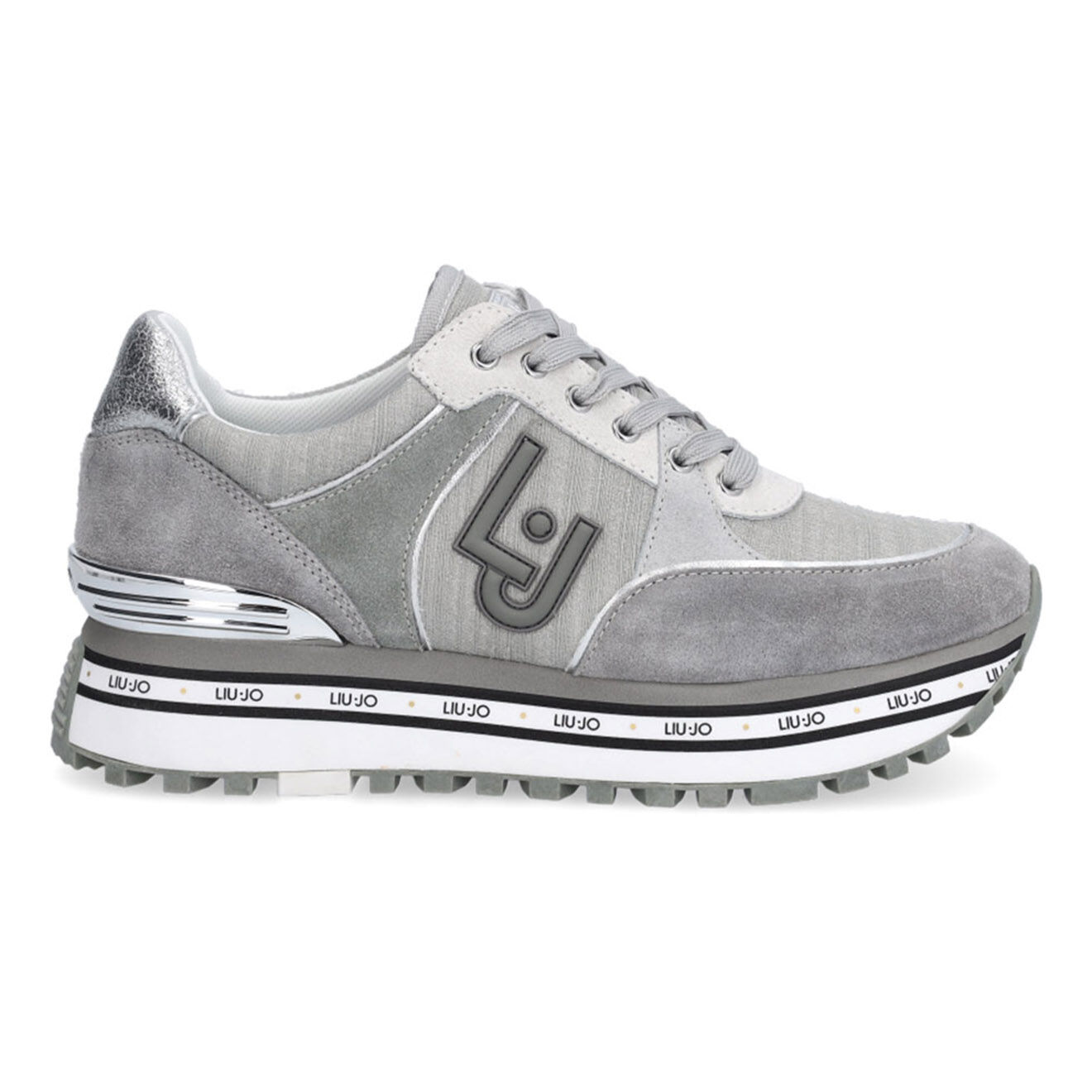 Liu-Jo Sneakers en Cuir Annabelle grises