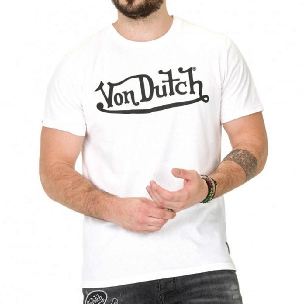 Von Dutch T-shirt Blanc Homme Von Dutch 945870