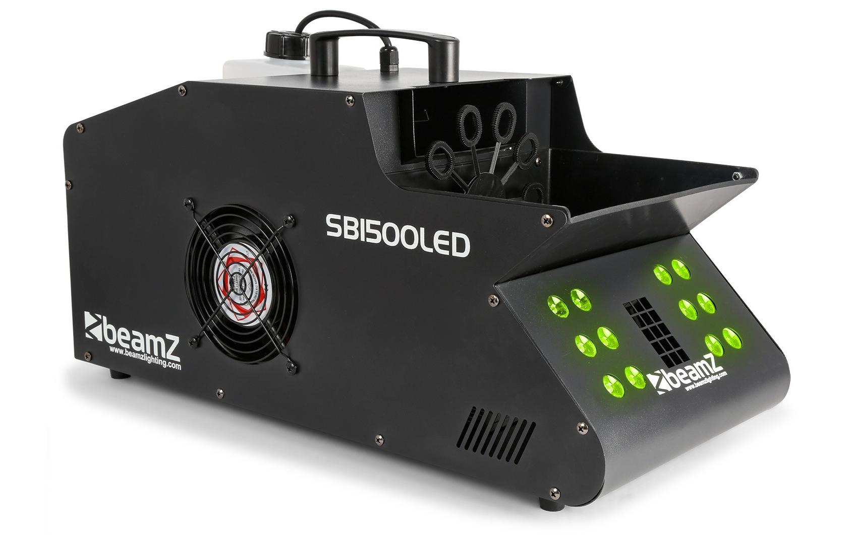 Seifenblasen-/Nebelmaschine SB1500LED<br>Nebel- und Seifenblasenmaschine mit LED-Beleuchtung
