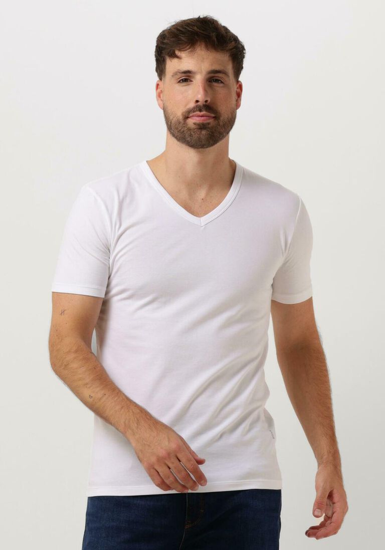 BOSS witte boss t-shirt tshirtvn 2p modern