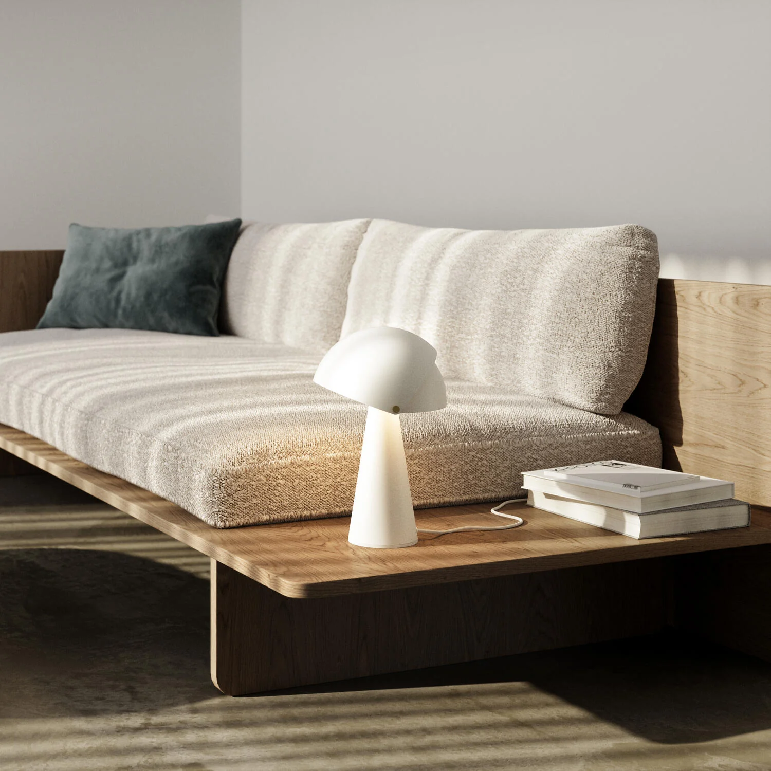 Design For The People  Align bordlampe - hvid