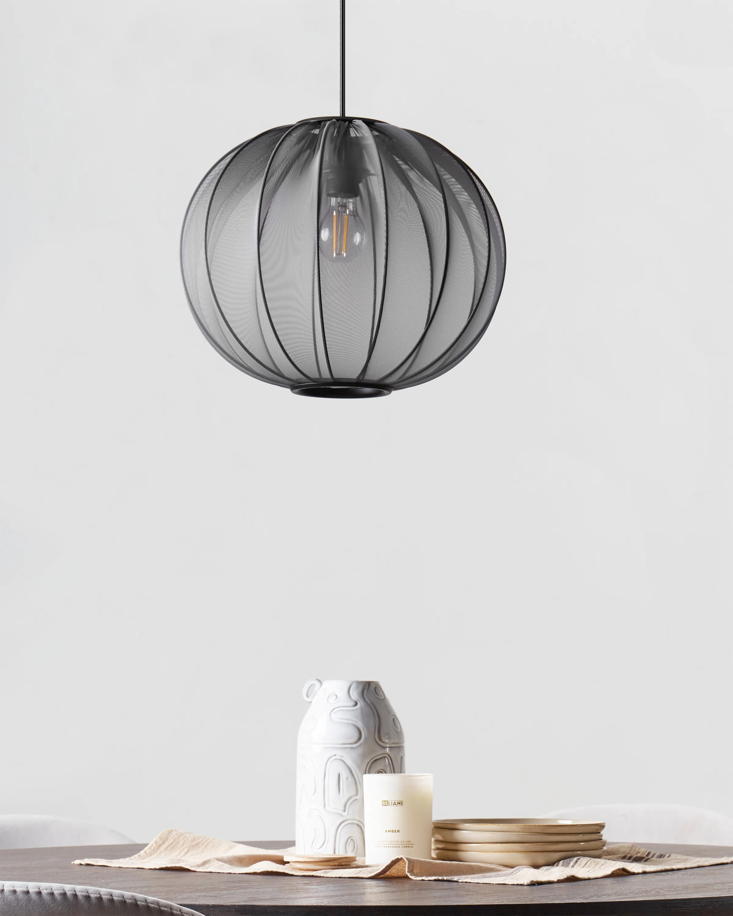 Hanglamp MARIETA Zwart