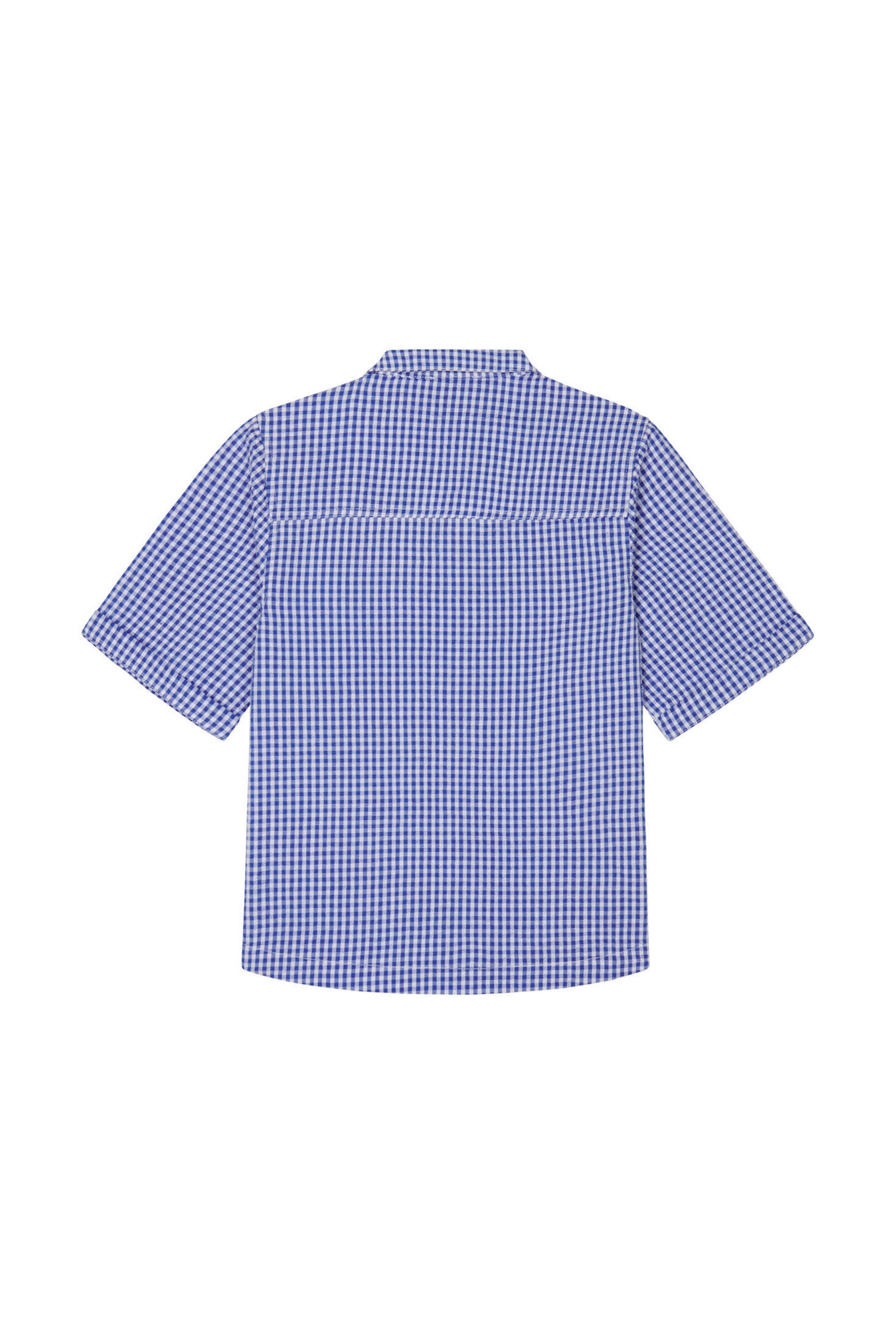 NOPPIES KIDS T-shirt Osnabruck Check pattern Medium blue
