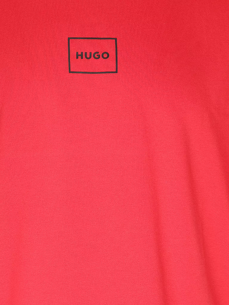 HUGO Loungewear Shirt LAZE rot