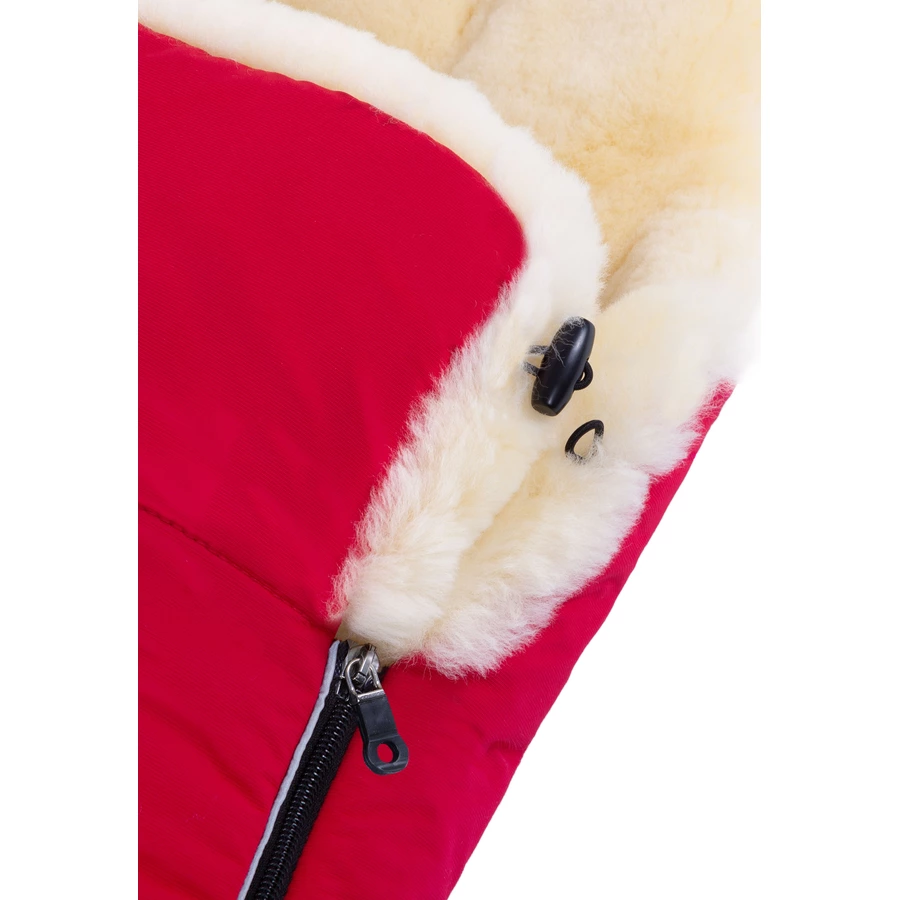 Werner Christ Baby Fußsack AROSA LUXE chili red