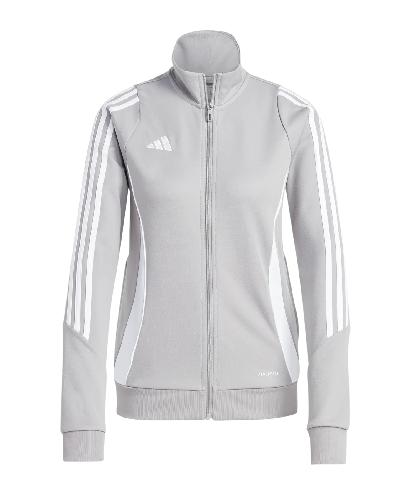 adidas Tiro 24 Trainingsjacke Damen Grau Weiss