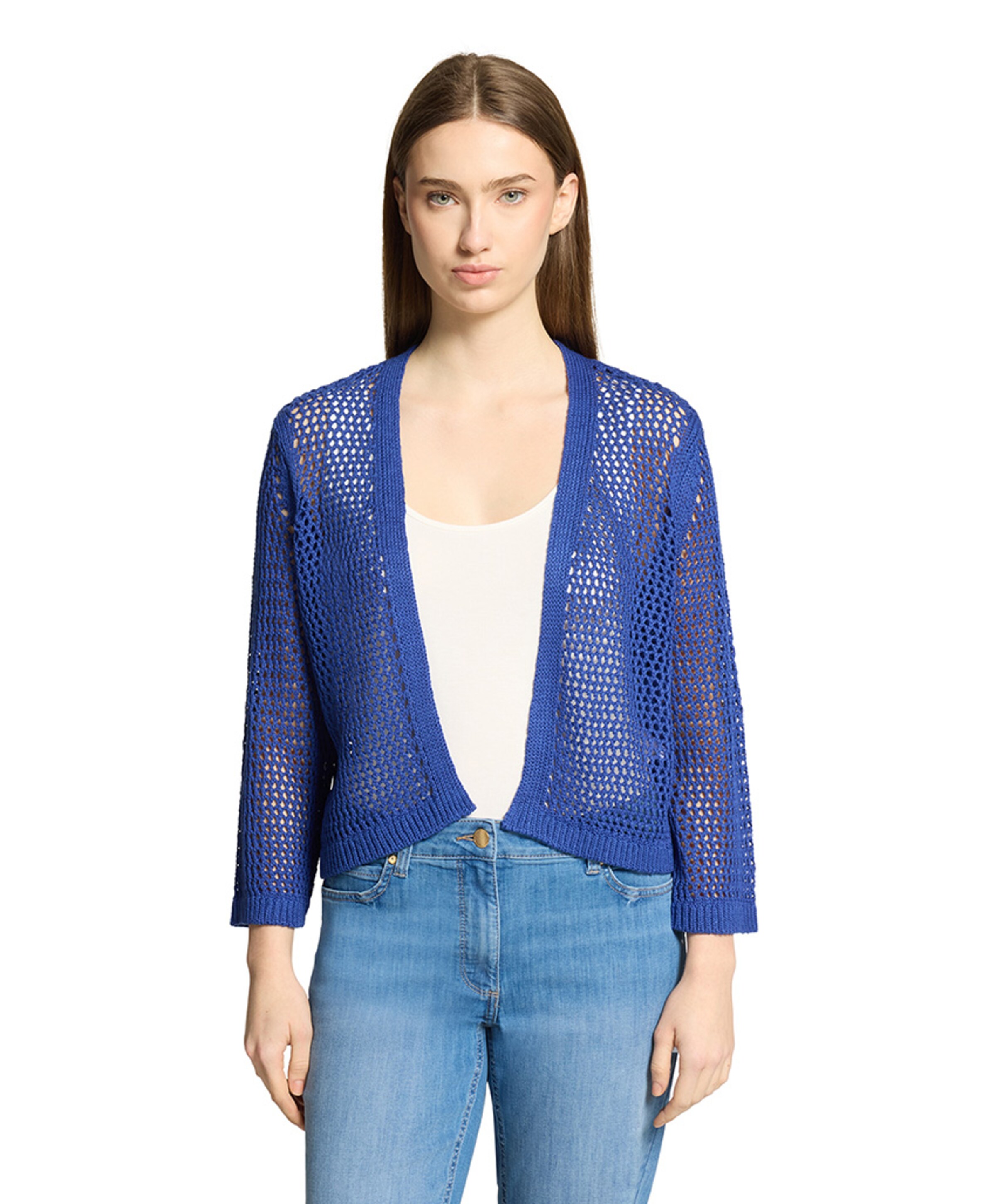 Betty Barclay Dames vest blauw