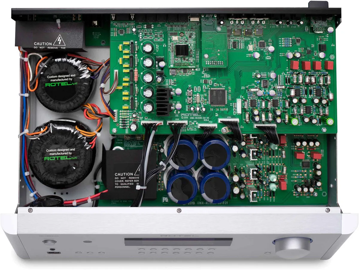 Rotel RC-1590 MKII Noir Préamplis hi-fi
