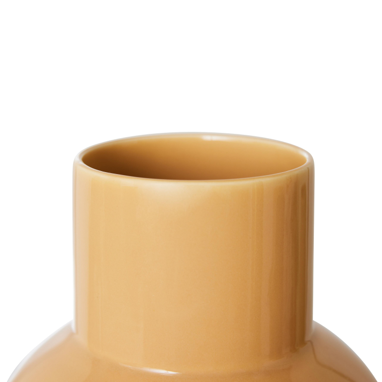 HKliving Ceramic vaas cappuccino M