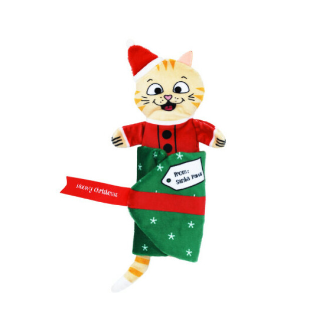 Peluche KONG de Noël pour chat
