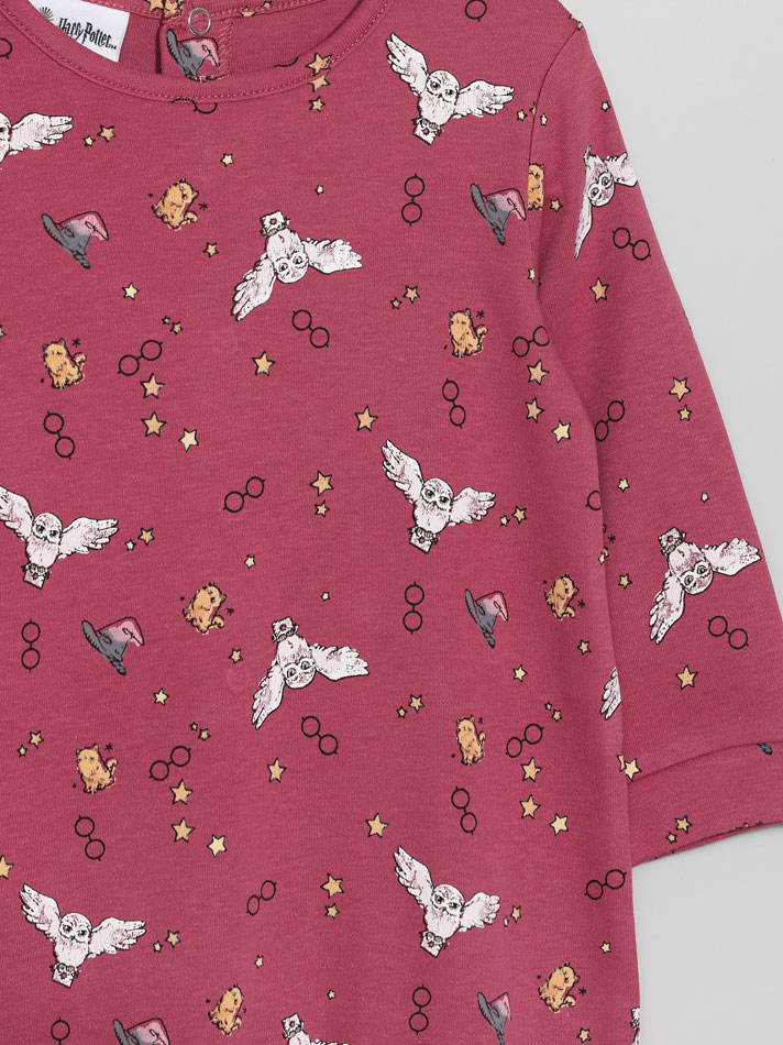 Conjunto de pijama estampado Harry Potter © &™ WARNER BROS. - Bordô