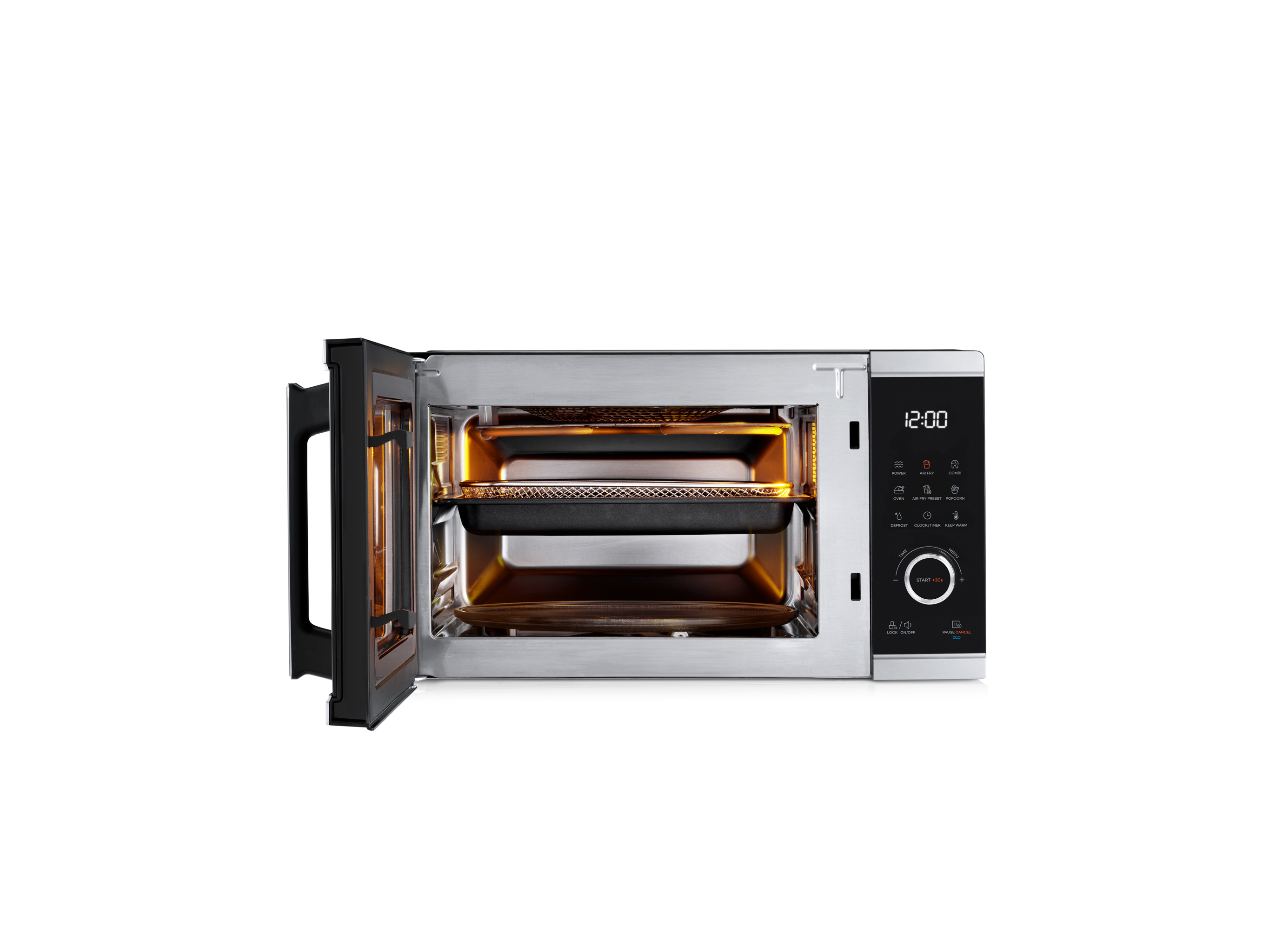 MICRO-ONDAS AIR FRYER & FORNO FLAMA 1892FL DIGITAL 26L